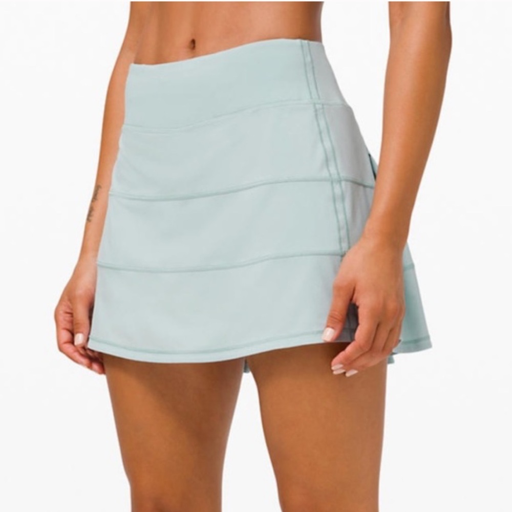 lululemon athletica Light Blue Skort